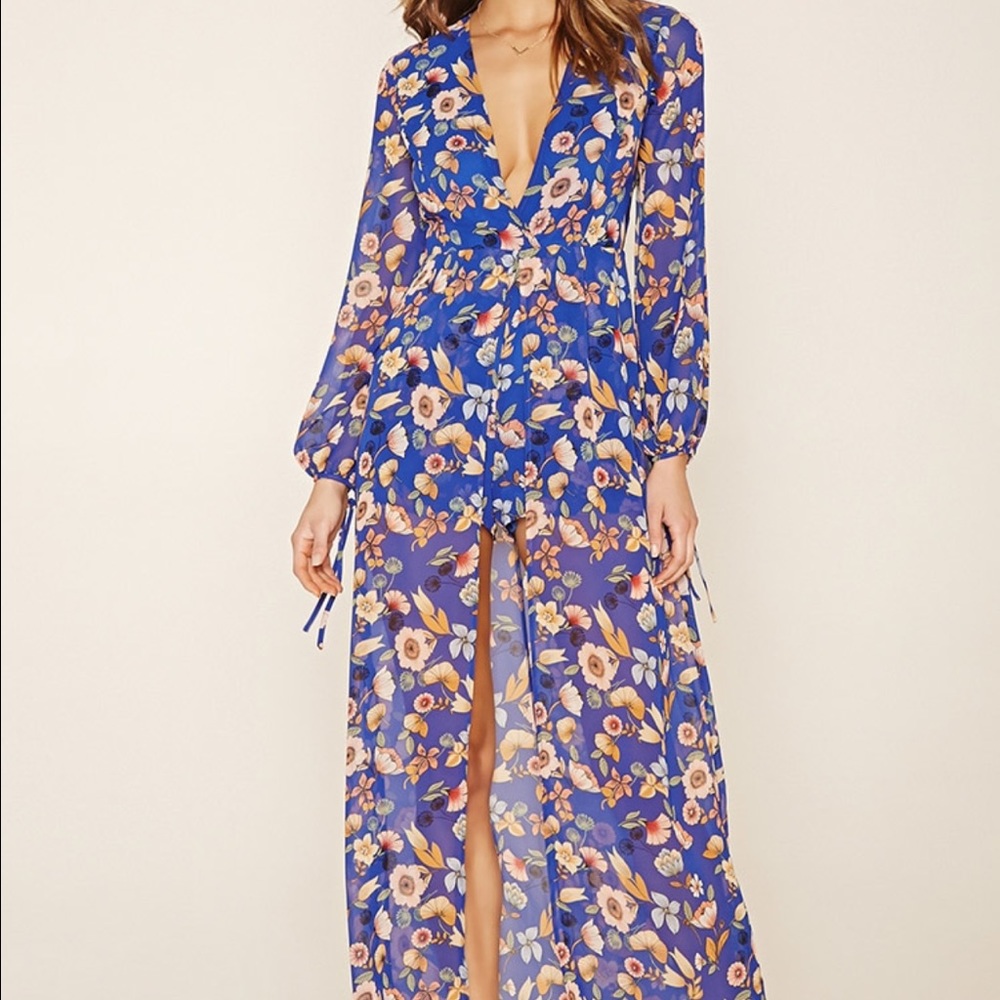 COPY - Floral skort romper